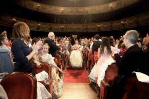 La Fallera Mayor Infantil participó en la Gala Infantil de la Cultura